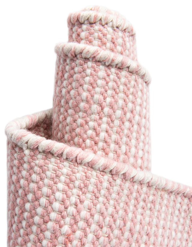 Pink Roses 10' x 10' Jill Zarin Palm Springs Outdoor Round Area Rug Weather Resistant for Patio, Deck, Terrace, Balcony, Porch Hand Made 100% PET Polyester Outside Carpet for Sale at Rug Engine