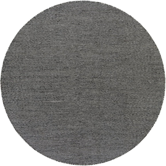 Black Sky 7' 10 x 7' 10 Jill Zarin Palm Springs Outdoor Round Area Rug Weather Resistant for Patio, Deck, Terrace, Balcony, Porch Hand Made 100% PET Polyester Outside Carpet for Sale at Rug Engine