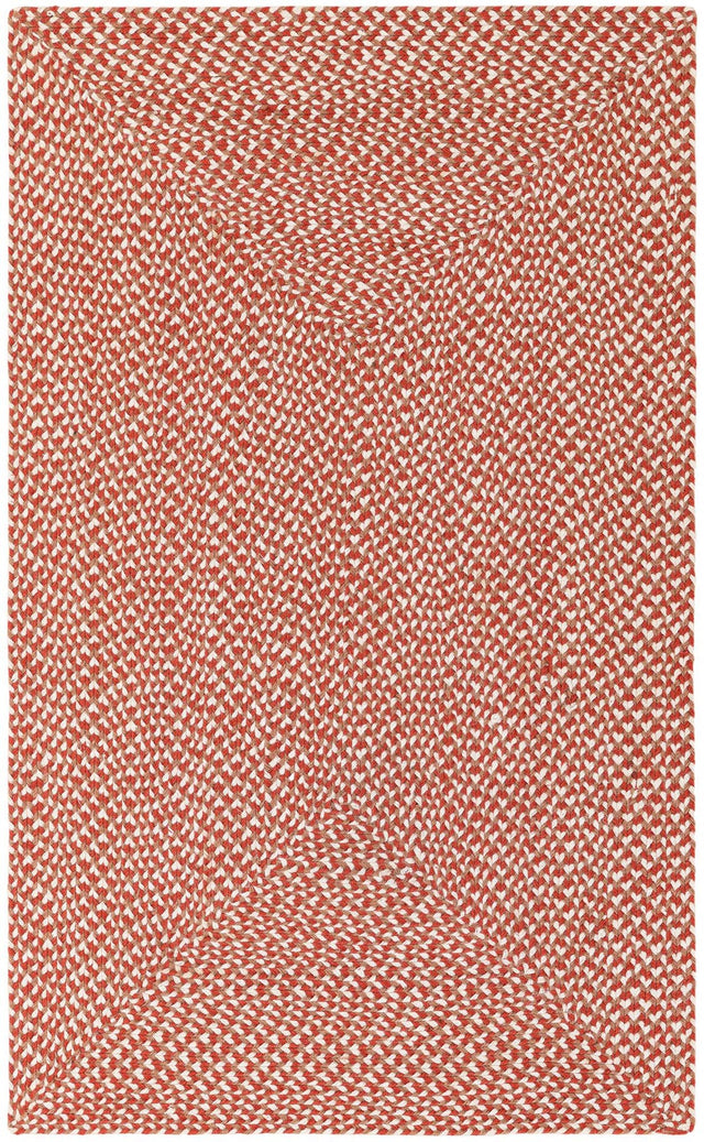 Rust Red 3' 1 x 5' 1 Tweed Braided Jute Rectangle Area Rug 100% All Natural Jute Hand Braided in India Carpet for Unique Luxury Home Interiors for Sale at Rug Engine