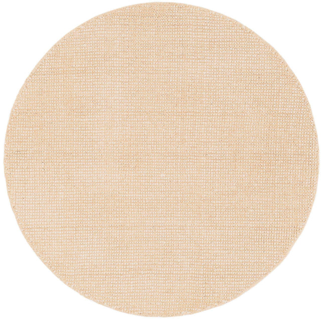 Oat Beige 3' 1 x 3' 1 Jill Zarin English Manor Round Area Rug 100% Premium Natural Wool Handwoven Carpet for Living Rooms, Office Space, Bedrooms, Dorms for Sale at Rug Engine