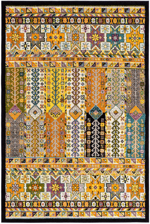 Multicolor 5' 3 x 8' Penrose Rectangle Area Rug