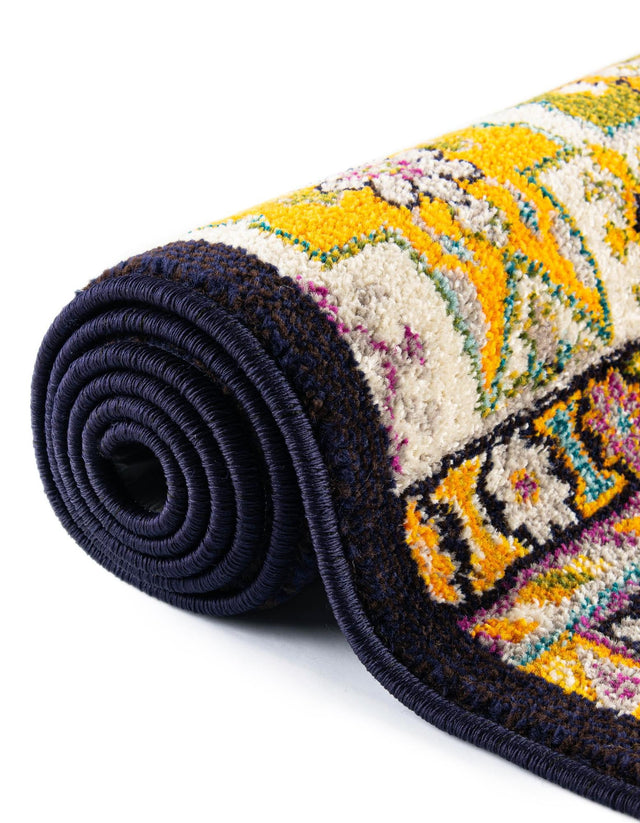 Multicolor 7' 10 x 7' 10 Penrose Square Area Rug