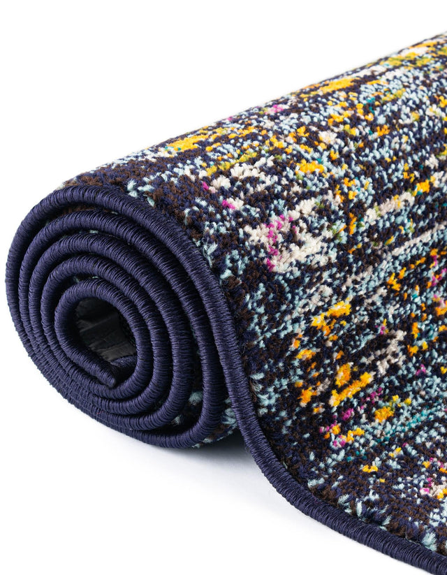 Navy Blue 2' 7 x 10' Penrose Runner Area Rug