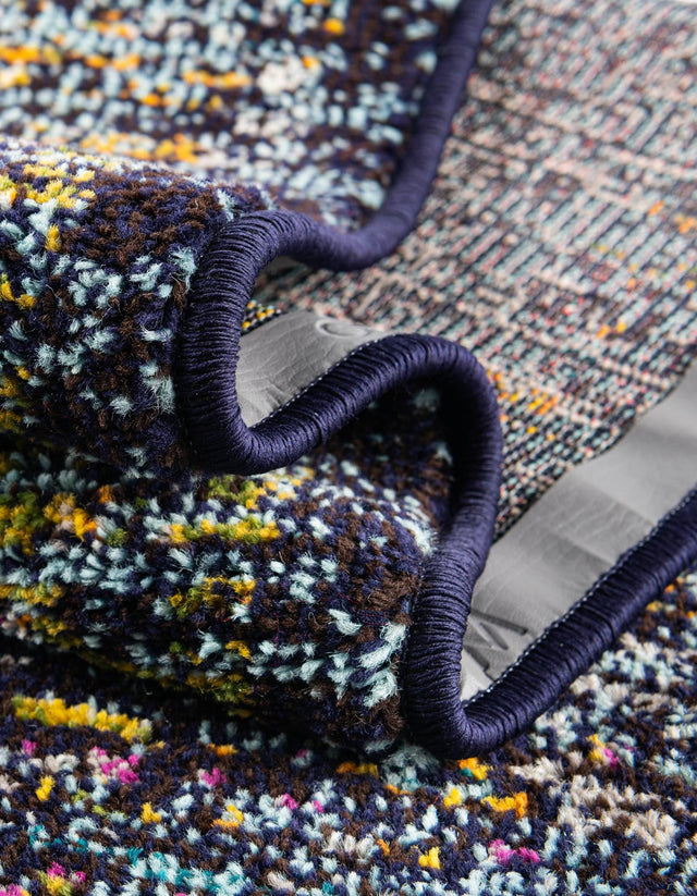 Navy Blue 2' 7 x 10' Penrose Runner Area Rug