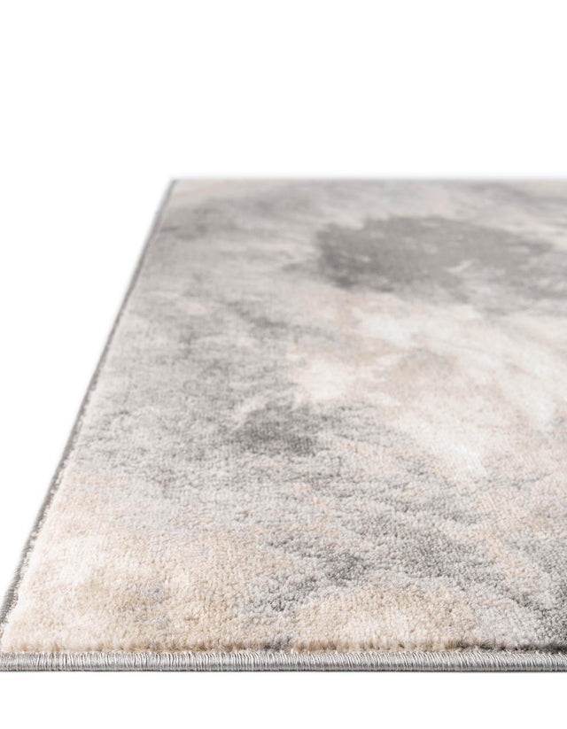 Gray and Light Brown 5' 3 x 8' Laguna Rectangle Area Rug 100% Polypropylene Modern Contemporary Carpet for Bedrooms, Living Room, Dining, Office for Sale at Rug Engine