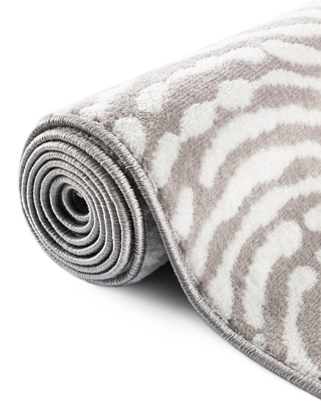 Beige and Ivory 5' 3 x 8' Laguna Rectangle Area Rug 100% Polypropylene Modern Contemporary Carpet for Bedrooms, Living Room, Dining, Office for Sale at Rug Engine
