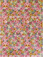 Multicolor 9' x 12' Outdoor Botanical Rectangle Rug