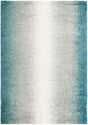 Teal 9' 10 x 14' 1 Soft Touch Shag Rectangle Area Rug Thick Soft Touch Fluffy & Plush Shaggy Pile