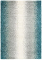 Teal 7' 1 x 10' Soft Touch Shag Rectangle Area Rug Thick Soft Touch Fluffy & Plush Shaggy Pile
