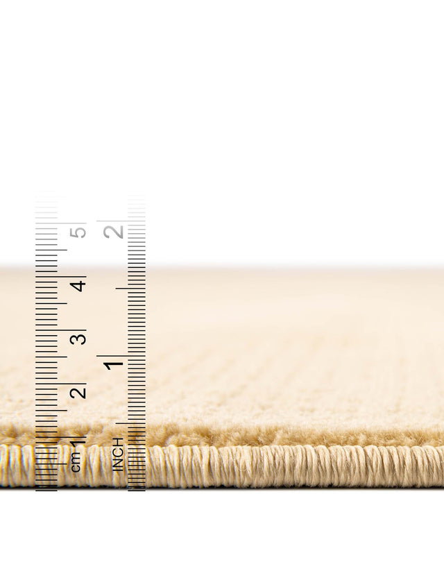 Beige and Cream 4' 1 x 6' 1 Aakaar Rectangle Area Rug 85% Polypropylene & 15% Chenille Living Room Bedroom Carpet for Sale at Rug Engine