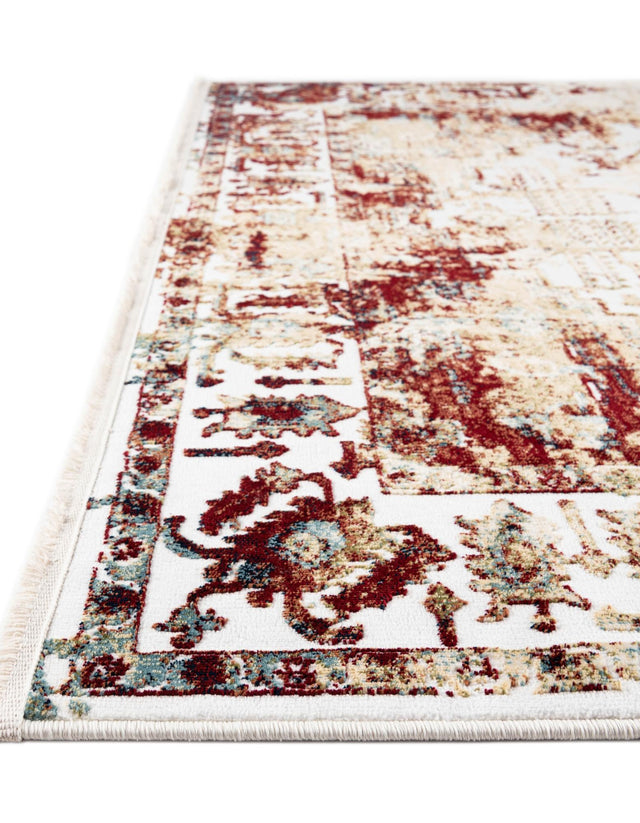 Multicolor 5' 3 x 8' Narenj Rectangle Area Rug 85% Polypropylene & 15% Polyester Traditional Classic Carpet for Living, Dining, Bedrooms, Office for Sale at Rug Engine