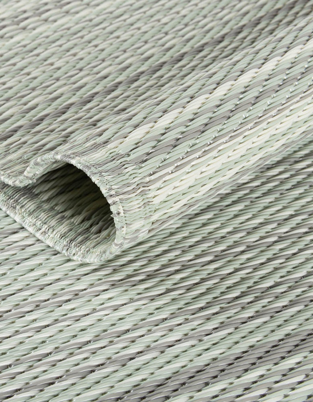 Pastel Gray 2' x 6' 1 Vista Breeze Outdoor Runner Area Rug Weather Resistant for Patio, Deck, Terrace, Balcony, Porch Colorful Vivid Modern Outside Carpet for Sale at Rug Engine