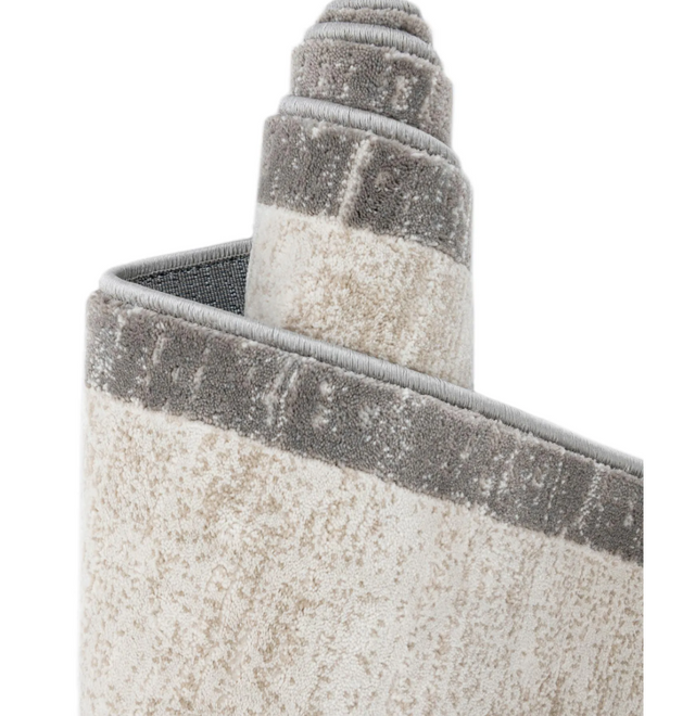 Gray 8' x 10' Jill Zarin Uptown Rectangle Area Rug 70% Polypropylene & 30% Polyester  Contemporary Carpet for Living, Dining, Office, Bedroom for Sale at Rug Engine