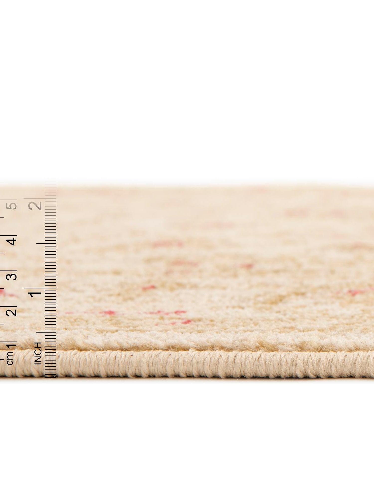 Cream 5' 1 x 8' Edinburgh Rectangle Area Rug 100% Polypropylene Easy Clean With Cotton Backing Traditional Classic Design Carpet for Living, Dining Room, Office for Sale at Rug Engine