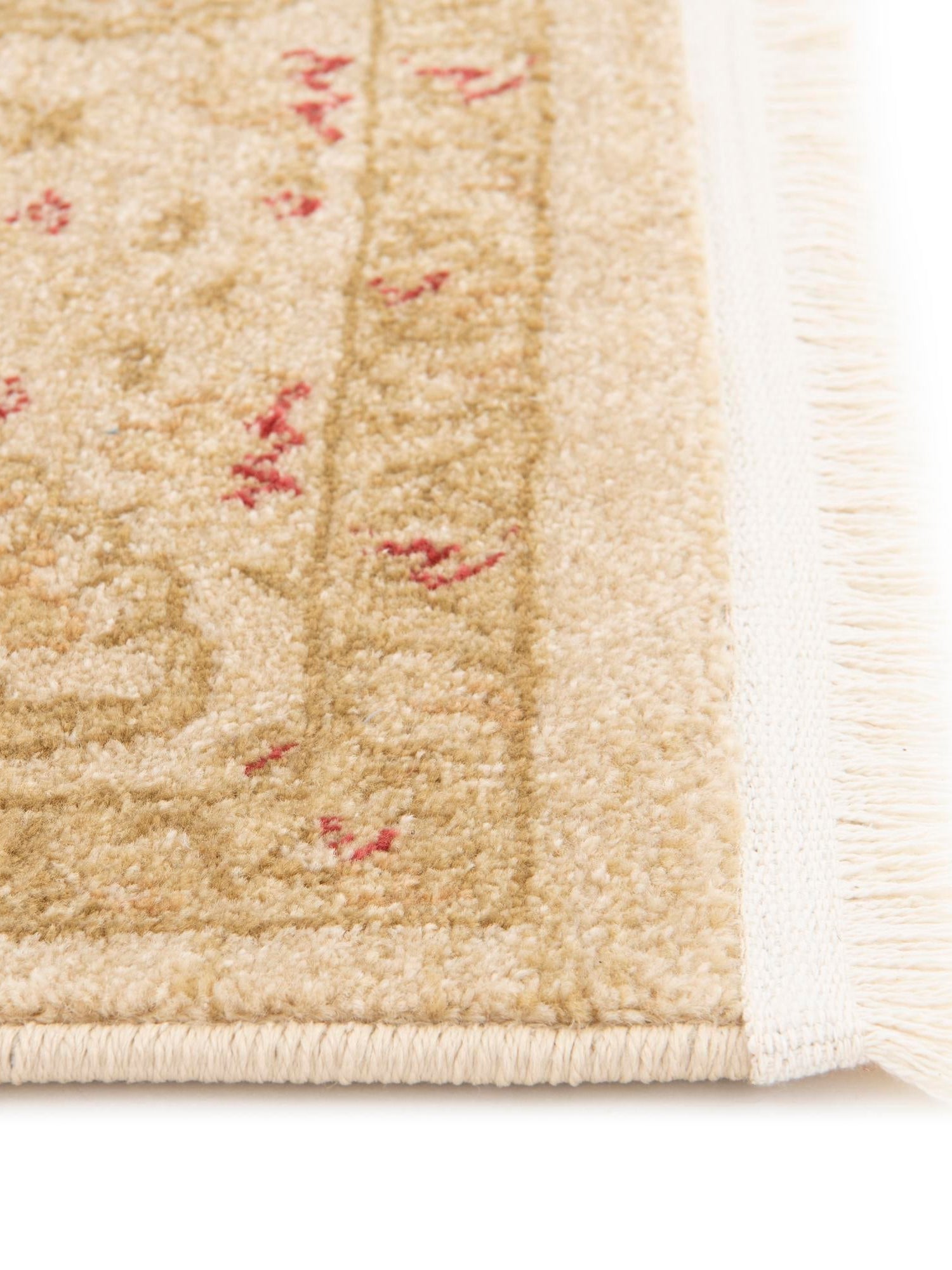 Cream 5' 1 x 8' Edinburgh Rectangle Area Rug 100% Polypropylene Easy Clean With Cotton Backing Traditional Classic Design Carpet for Living, Dining Room, Office for Sale at Rug Engine