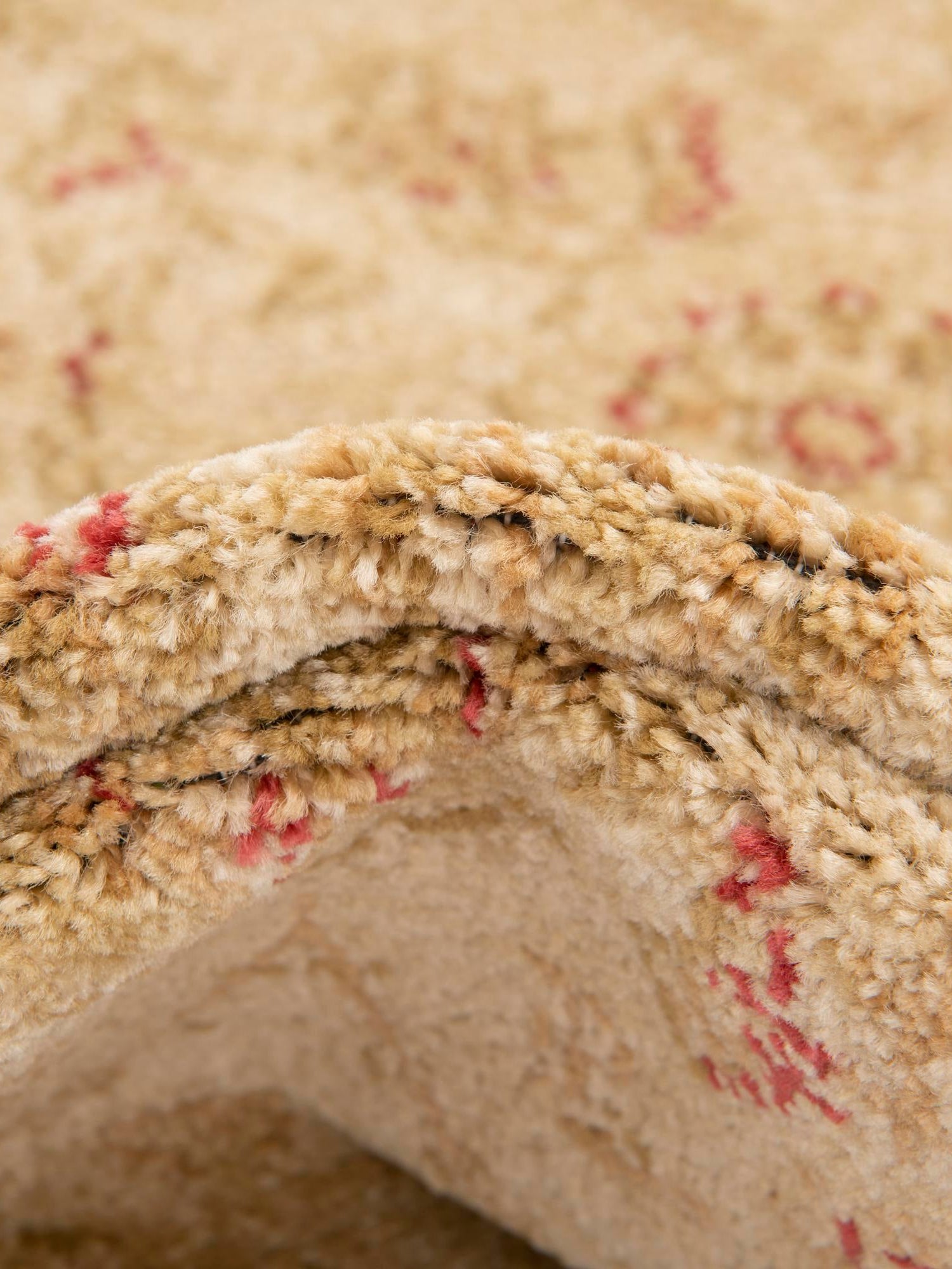 Cream 5' 1 x 8' Edinburgh Rectangle Area Rug 100% Polypropylene Easy Clean With Cotton Backing Traditional Classic Design Carpet for Living, Dining Room, Office for Sale at Rug Engine