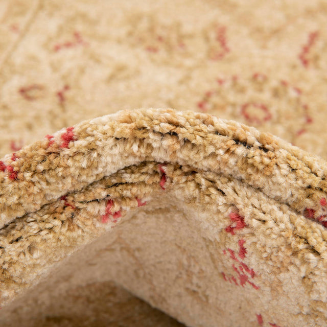 Cream 10' 6 x 16' 5 Edinburgh Rectangle Area Rug 100% Polypropylene Easy Clean With Cotton Backing Traditional Classic Design Carpet for Living, Dining Room, Office for Sale at Rug Engine