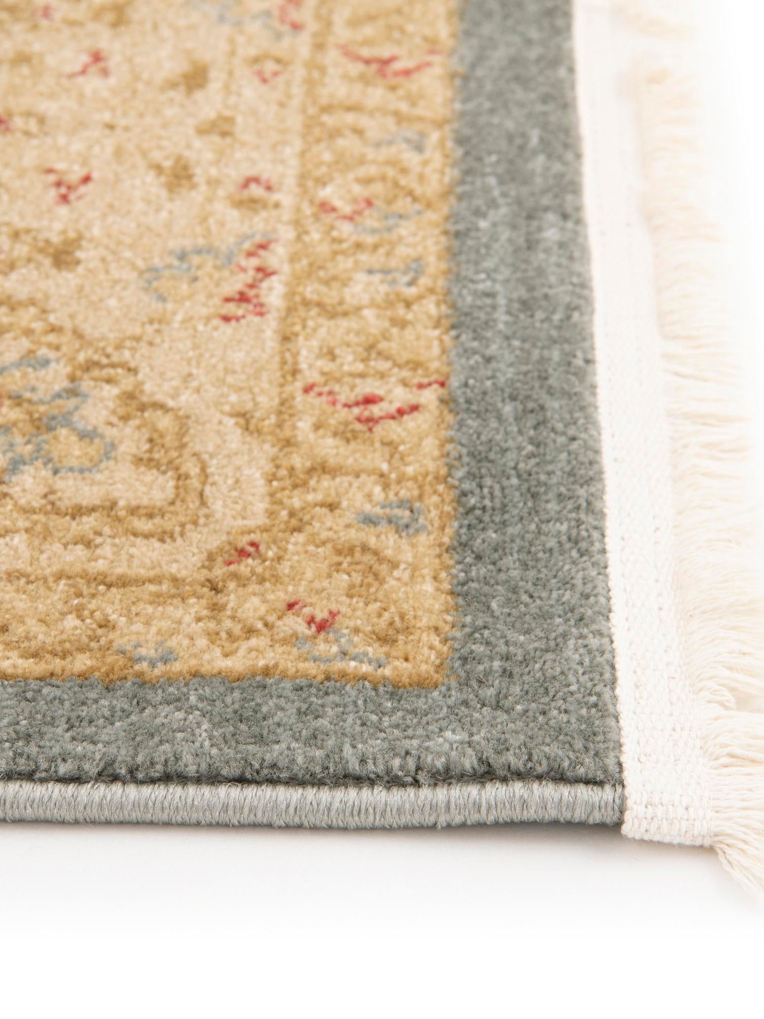 Blue 5' 1 x 8' Edinburgh Rectangle Area Rug 100% Polypropylene Easy Clean With Cotton Backing Traditional Classic Design Carpet for Living, Dining Room, Office for Sale at Rug Engine