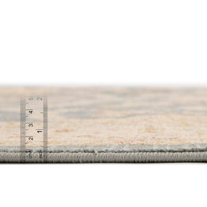 Blue 2' 7 x 10' Edinburgh Runner Area Rug 100% Polypropylene Easy Clean With Cotton Backing Traditional Classic Design Carpet for Living, Dining Room, Office for Sale at Rug Engine