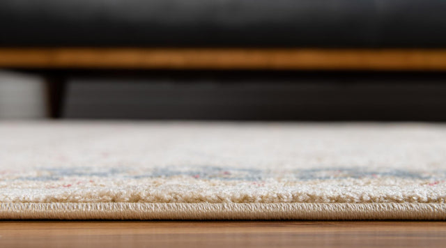 Champagne 3' 3 x 5' 3 Edinburgh Rectangle Area Rug 100% Polypropylene Easy Clean With Cotton Backing Traditional Classic Design Carpet for Living, Dining Room, Office for Sale at Rug Engine