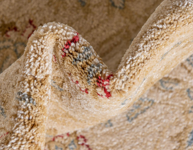 Champagne 3' 3 x 5' 3 Edinburgh Rectangle Area Rug 100% Polypropylene Easy Clean With Cotton Backing Traditional Classic Design Carpet for Living, Dining Room, Office for Sale at Rug Engine