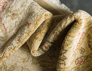 Cream 3' 3 x 5' 3 Edinburgh Rectangle Area Rug 100% Polypropylene Easy Clean With Cotton Backing Traditional Classic Design Carpet for Living, Dining Room, Office for Sale at Rug Engine