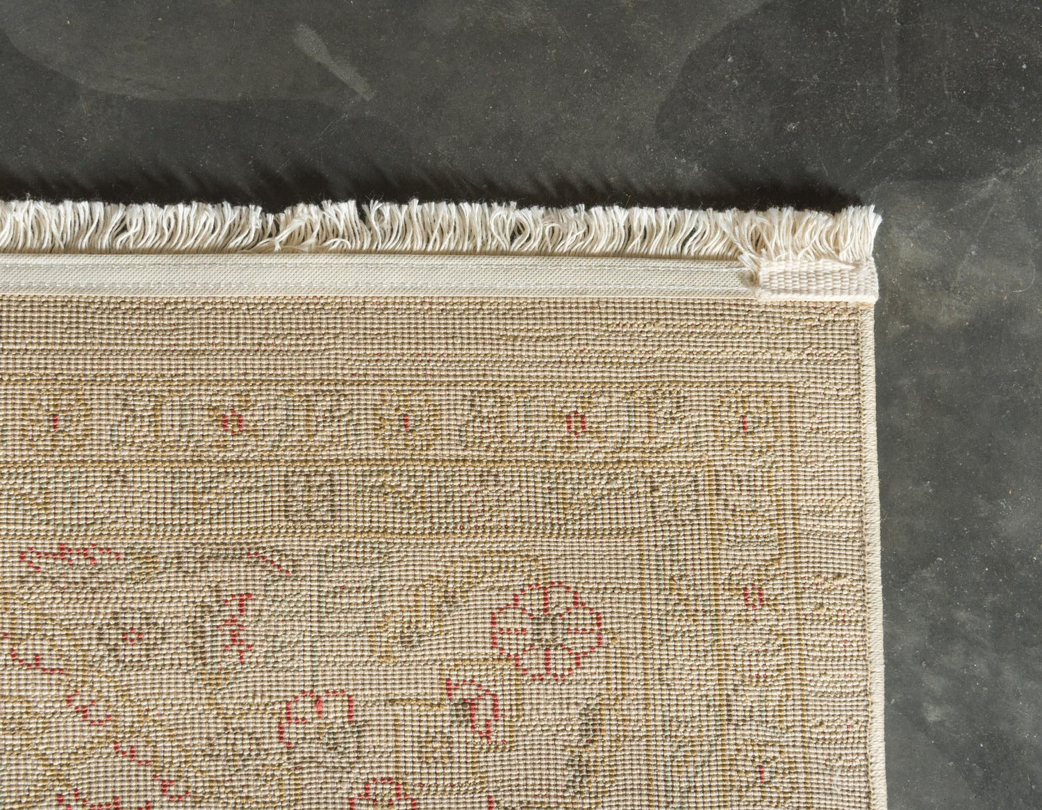 Cream 3' 3 x 5' 3 Edinburgh Rectangle Area Rug 100% Polypropylene Easy Clean With Cotton Backing Traditional Classic Design Carpet for Living, Dining Room, Office for Sale at Rug Engine