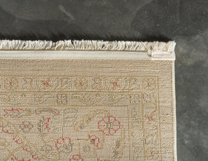 Cream 3' 3 x 5' 3 Edinburgh Rectangle Area Rug 100% Polypropylene Easy Clean With Cotton Backing Traditional Classic Design Carpet for Living, Dining Room, Office for Sale at Rug Engine