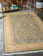 Blue 5' 1 x 8' Edinburgh Rectangle Rug