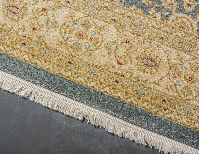 Blue 5' 1 x 8' Edinburgh Rectangle Rug