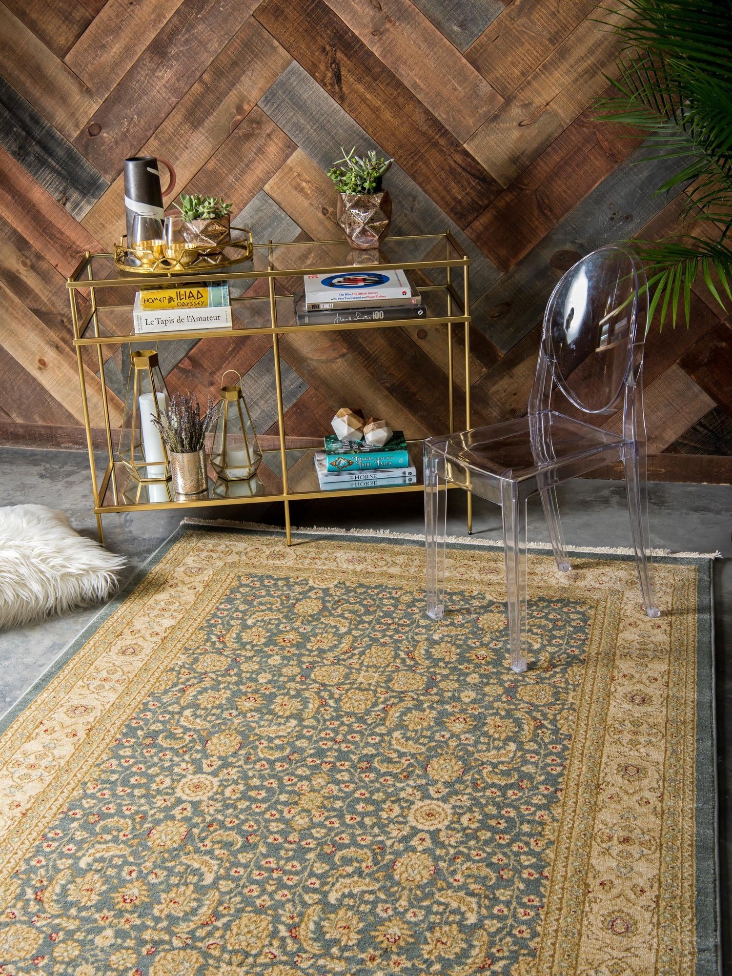 Blue 10' 6 x 16' 5 Edinburgh Rectangle Area Rug 100% Polypropylene Easy Clean With Cotton Backing Traditional Classic Design Carpet for Living, Dining Room, Office for Sale at Rug Engine