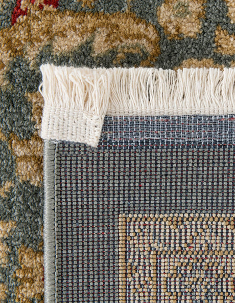 Blue 2' 7 x 10' Edinburgh Runner Area Rug 100% Polypropylene Easy Clean With Cotton Backing Traditional Classic Design Carpet for Living, Dining Room, Office for Sale at Rug Engine