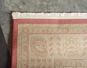 Red 7' 1 x 10' Edinburgh Rectangle Area Rug 100% Polypropylene Easy Clean With Cotton Backing Traditional Classic Design Carpet for Living, Dining Room, Office for Sale at Rug Engine