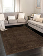 Brown 3' 1 x 5' 3 La Jolla Rectangle Area Rug 100% Polypropylene Traditional Pattern Easy Clean Carpet for Living, Dining, Bedroom, Office for Sale at Rug Engine