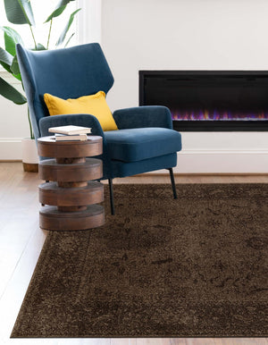 Brown 2' x 3' 1 La Jolla Rectangle Area Rug 100% Polypropylene Traditional Pattern Easy Clean Carpet for Living, Dining, Bedroom, Office for Sale at Rug Engine