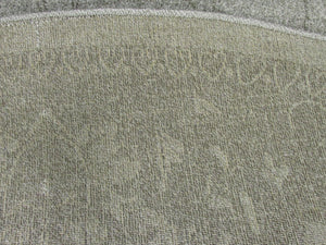 Light Gray 7' 10 x 7' 10 La Jolla Round Area Rug 100% Polypropylene Traditional Pattern Easy Clean Carpet for Living, Dining, Bedroom, Office for Sale at Rug Engine