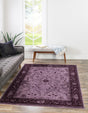 Purple 10' 6 x 16' 5 La Jolla Rectangle Area Rug 100% Polypropylene Traditional Pattern Easy Clean Carpet for Living, Dining, Bedroom, Office for Sale at Rug Engine