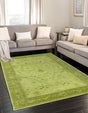 Light Green 4' 1 x 6' 1 La Jolla Rectangle Area Rug 100% Polypropylene Traditional Pattern Easy Clean Carpet for Living, Dining, Bedroom, Office for Sale at Rug Engine