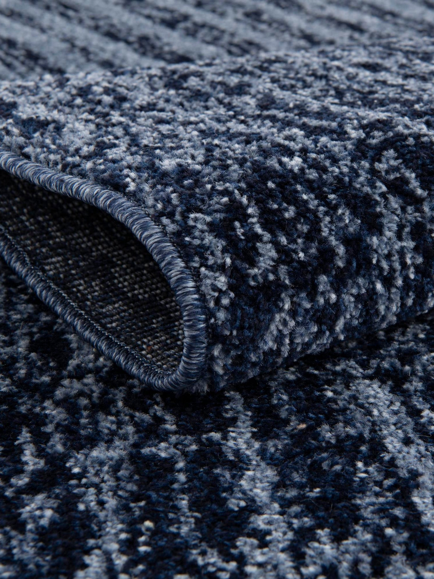 Blue 3' 1 x 3' 1 Del Mar Round Area Rug 100% Polypropylene Easy Clean Stain Resistant Vivid Modern Carpet Mat for Home Decor Interior Designing for Sale at Rug Engine