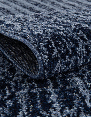 Blue 3' 1 x 3' 1 Del Mar Round Area Rug 100% Polypropylene Easy Clean Stain Resistant Vivid Modern Carpet Mat for Home Decor Interior Designing for Sale at Rug Engine