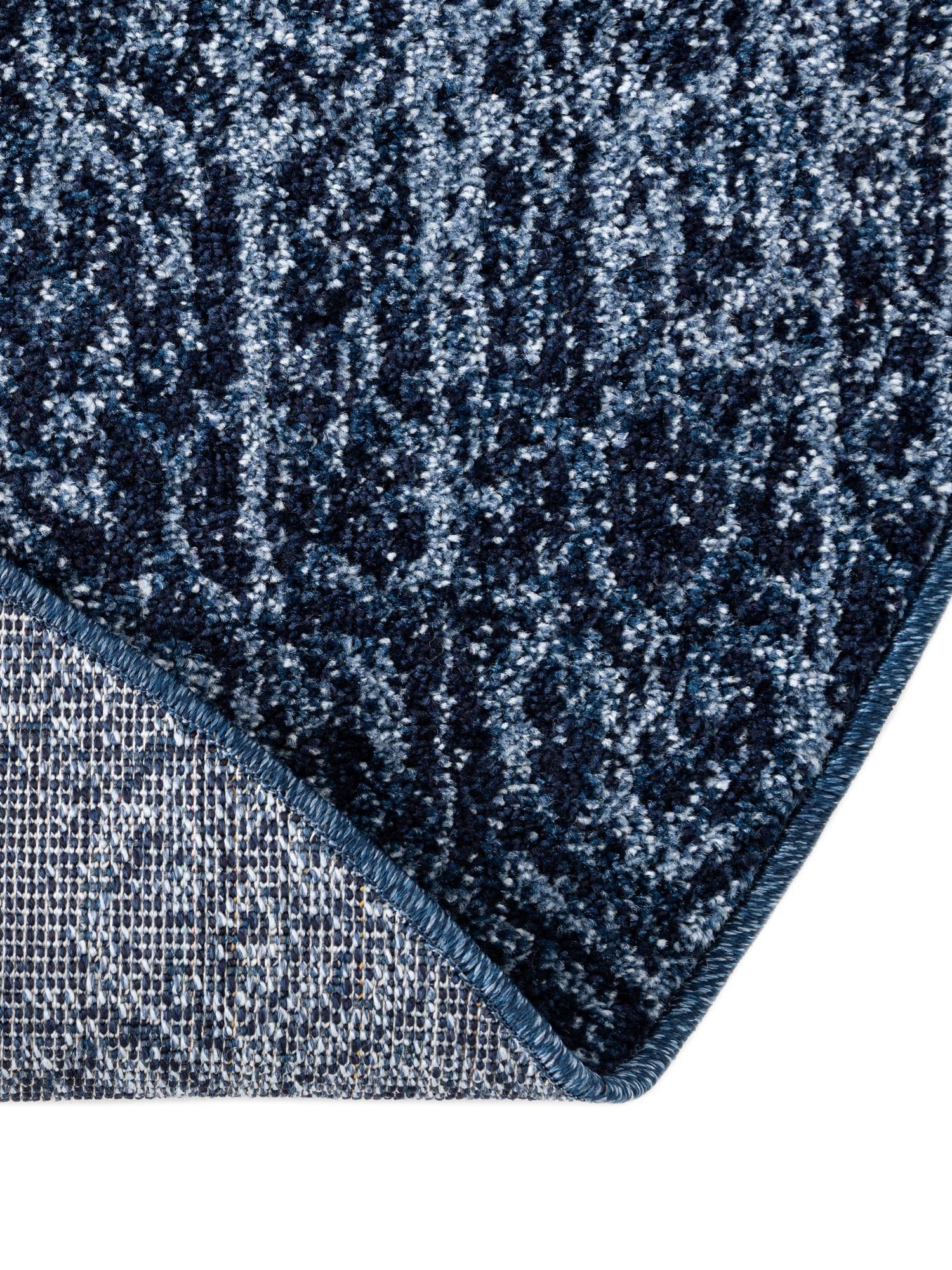 Blue 3' 1 x 3' 1 Del Mar Round Area Rug 100% Polypropylene Easy Clean Stain Resistant Vivid Modern Carpet Mat for Home Decor Interior Designing for Sale at Rug Engine