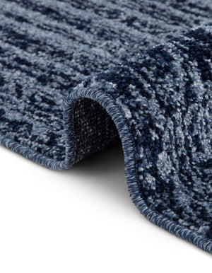 Blue 6' 1 x 6' 1 Del Mar Round Area Rug 100% Polypropylene Easy Clean Stain Resistant Vivid Modern Carpet Mat for Home Decor Interior Designing for Sale at Rug Engine