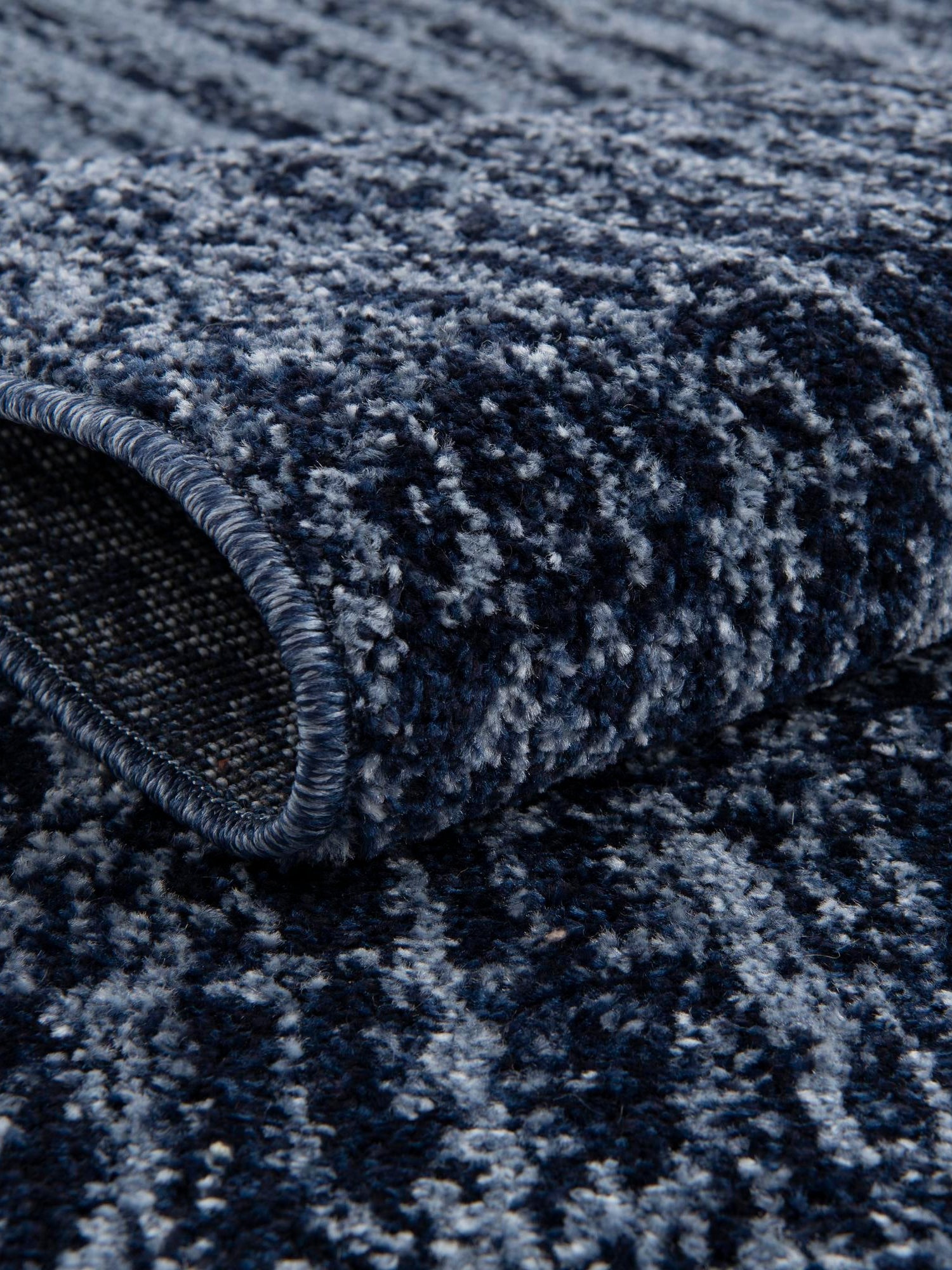 Blue 6' 1 x 9' Del Mar Rectangle Area Rug 100% Polypropylene Easy Clean Stain Resistant Vivid Modern Carpet Mat for Home Decor Interior Designing for Sale at Rug Engine