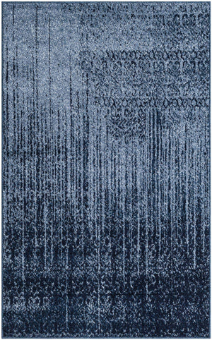 Blue 3' 3 x 5' 3 Del Mar Rectangle Rug