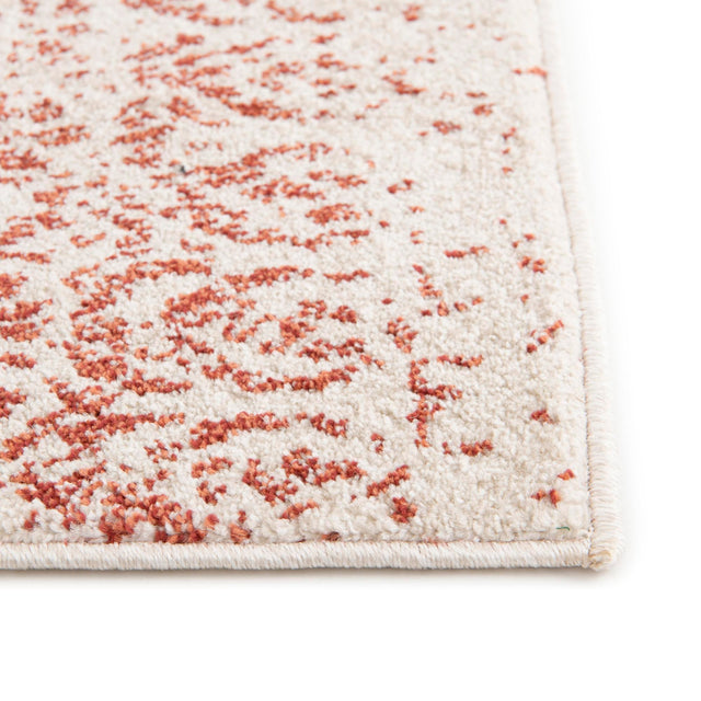 Red 6' 1 x 9' Del Mar Rectangle Area Rug 100% Polypropylene Easy Clean Stain Resistant Vivid Modern Carpet Mat for Home Decor Interior Designing for Sale at Rug Engine