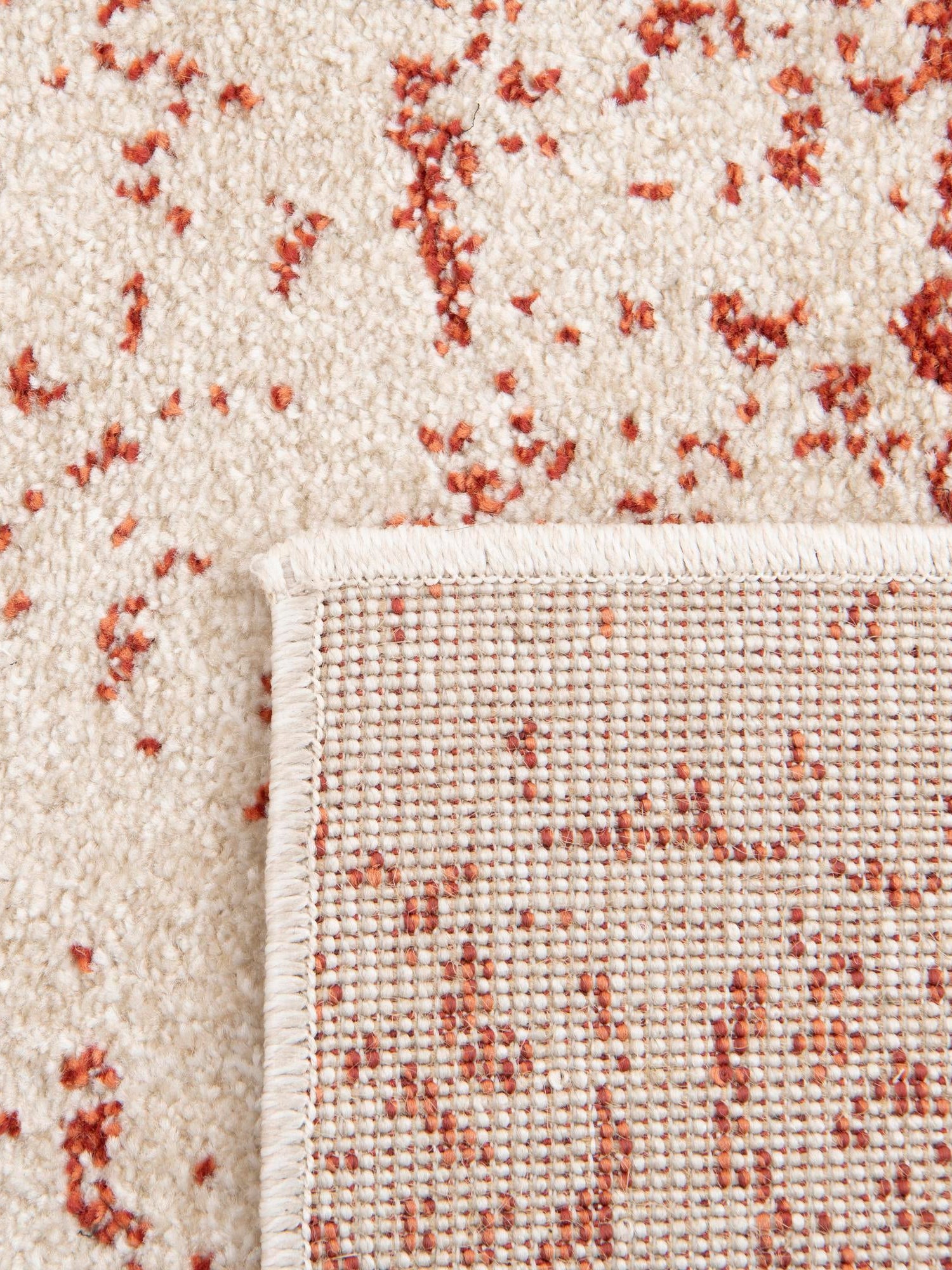 Red 6' 1 x 9' Del Mar Rectangle Area Rug 100% Polypropylene Easy Clean Stain Resistant Vivid Modern Carpet Mat for Home Decor Interior Designing for Sale at Rug Engine