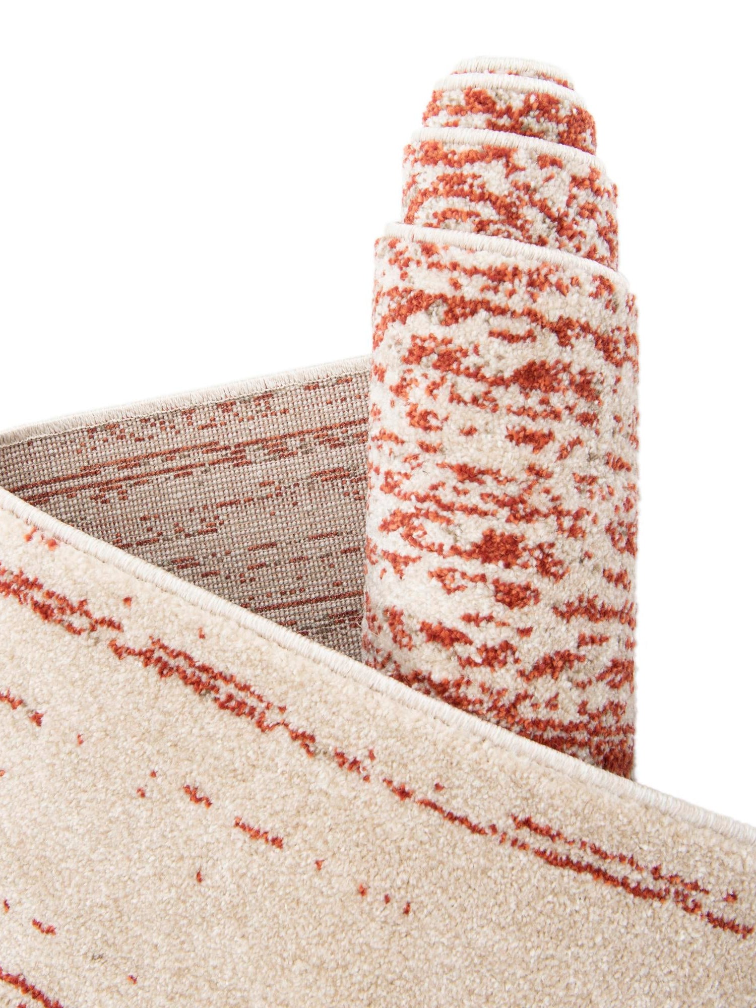 Red 2' x 6' 1 Del Mar Runner Area Rug 100% Polypropylene Easy Clean Stain Resistant Vivid Modern Carpet Mat for Home Decor Interior Designing for Sale at Rug Engine