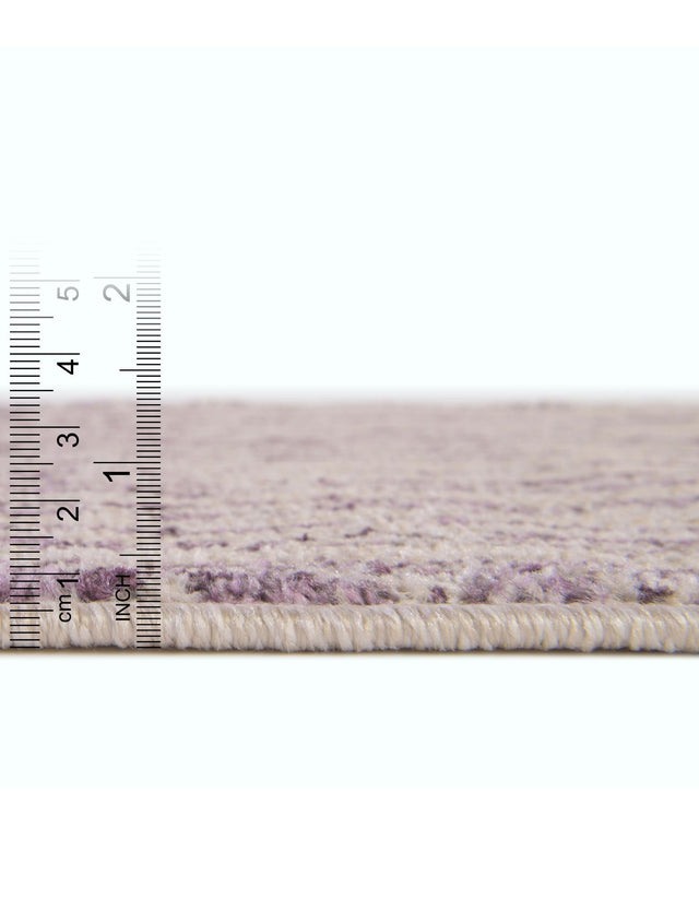 Purple 7' 10 x 7' 10 Del Mar Round Area Rug 100% Polypropylene Easy Clean Stain Resistant Vivid Modern Carpet Mat for Home Decor Interior Designing for Sale at Rug Engine