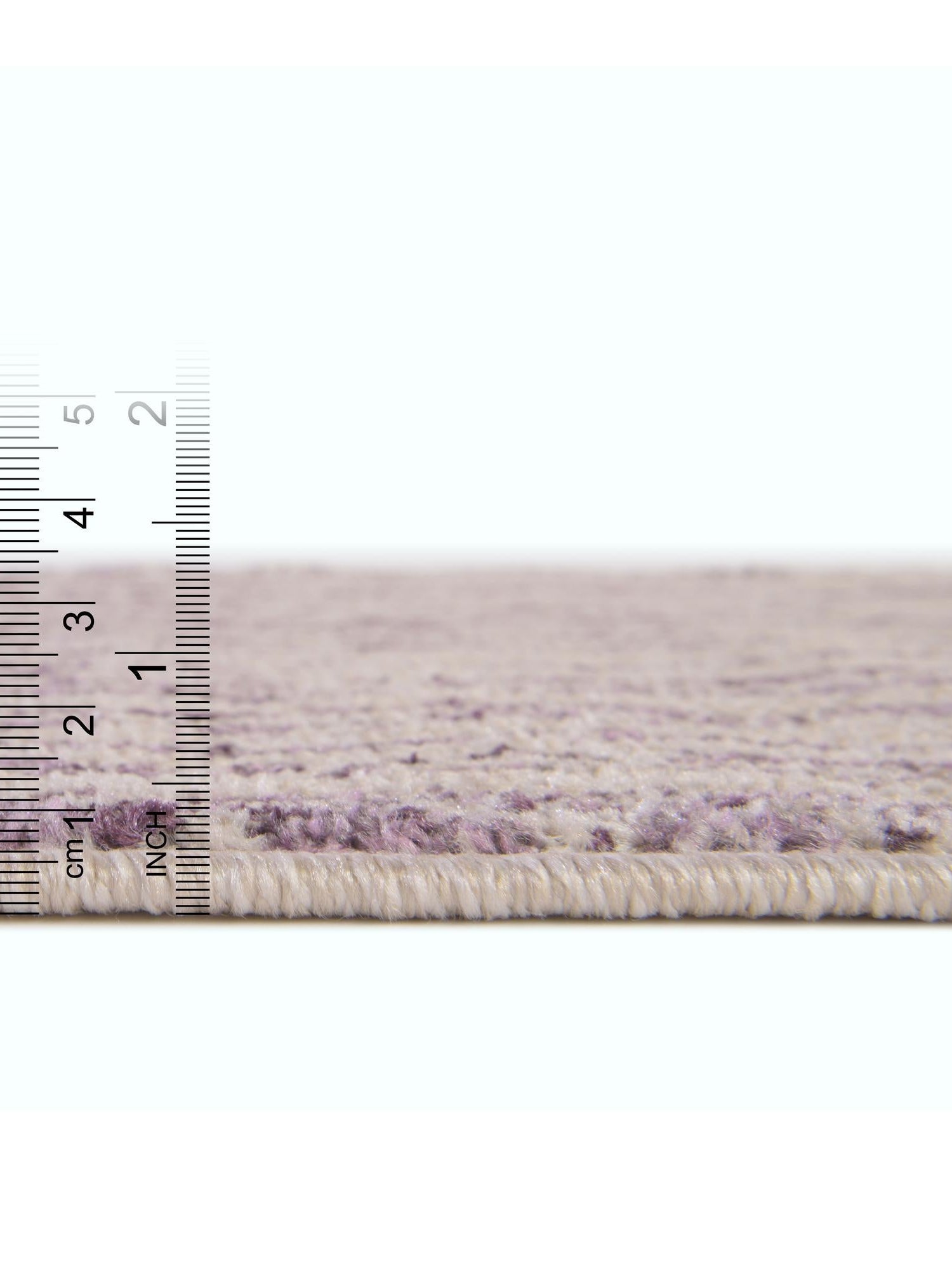 Purple 4' 1 x 4' 1 Del Mar Round Area Rug 100% Polypropylene Easy Clean Stain Resistant Vivid Modern Carpet Mat for Home Decor Interior Designing for Sale at Rug Engine