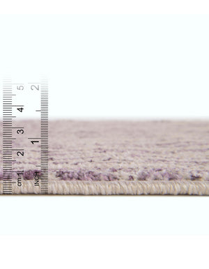 Purple 4' 1 x 4' 1 Del Mar Round Area Rug 100% Polypropylene Easy Clean Stain Resistant Vivid Modern Carpet Mat for Home Decor Interior Designing for Sale at Rug Engine